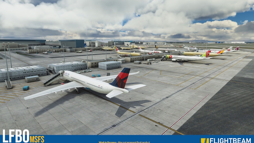 Flightbeam Previews Toulouse for MSFS; Coming to P3D Soon