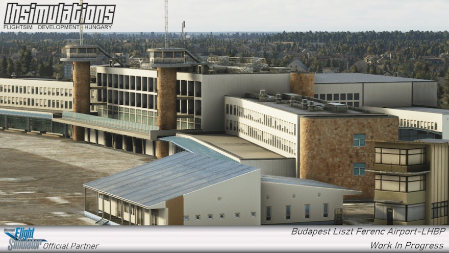 LHSimulations Previews Budapest Ferenc Liszt International Airport For MSFS