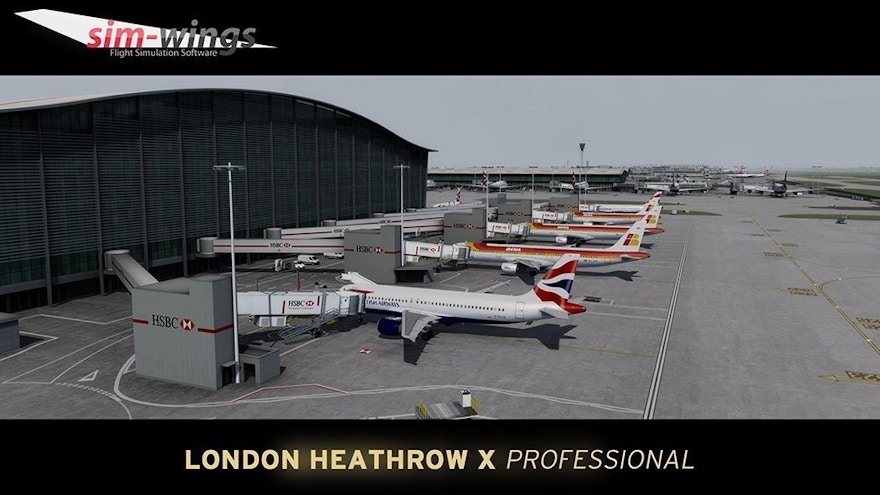 Aerosoft Releases Mega Airport Heathrow Professional for P3DV4
