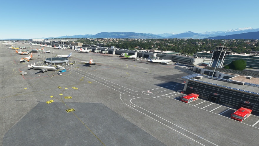 Red Wing Simulations Releases Geneva Airport for MSFS