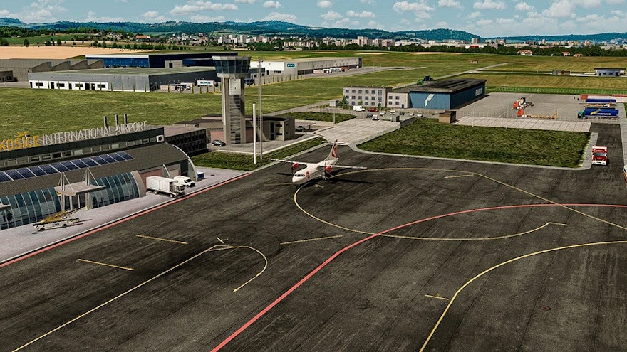 Aerosoft Releases Kosice-Barca Airport for Prepar3D V4