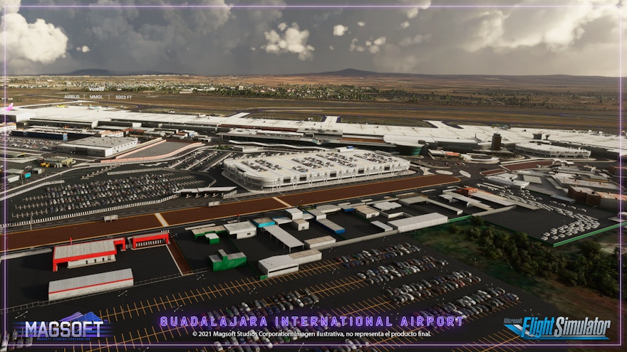 MagMexico Releases Guadalajara Airport for MSFS