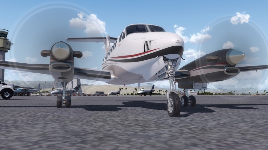 MilViz Releases King Air B350i on Prepar3D V4