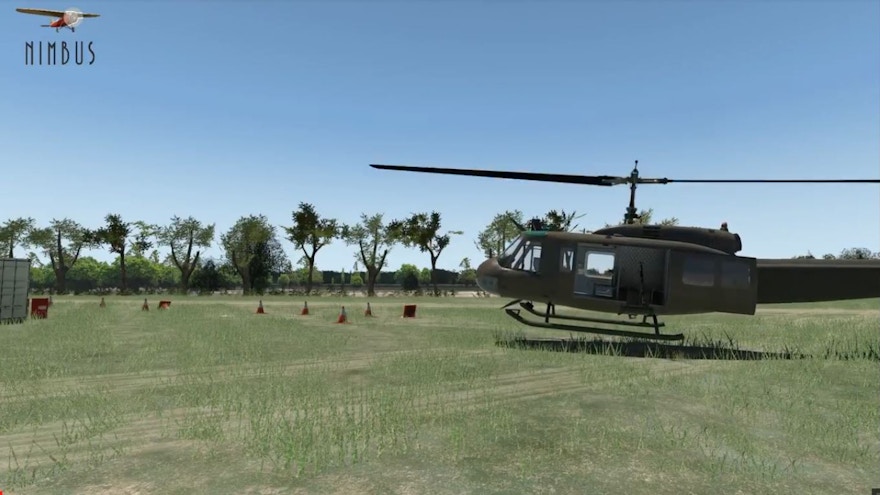 Nimbus Simulation Show W.I.P. Video of Upcoming Huey UH-1H