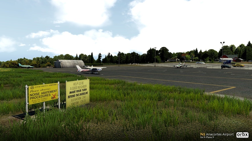 74S Anacortes Airport by Orbx Now Available