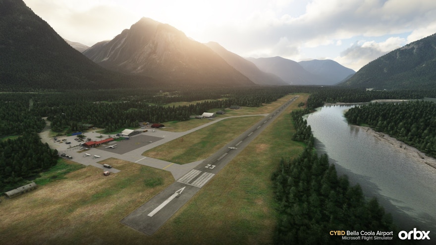 Orbx Announces Bella Coola Airport for MSFS