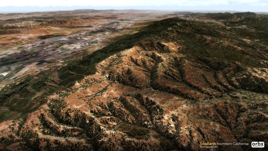 Orbx Formally Introduces TrueEarth US Northern California for Prepar3D