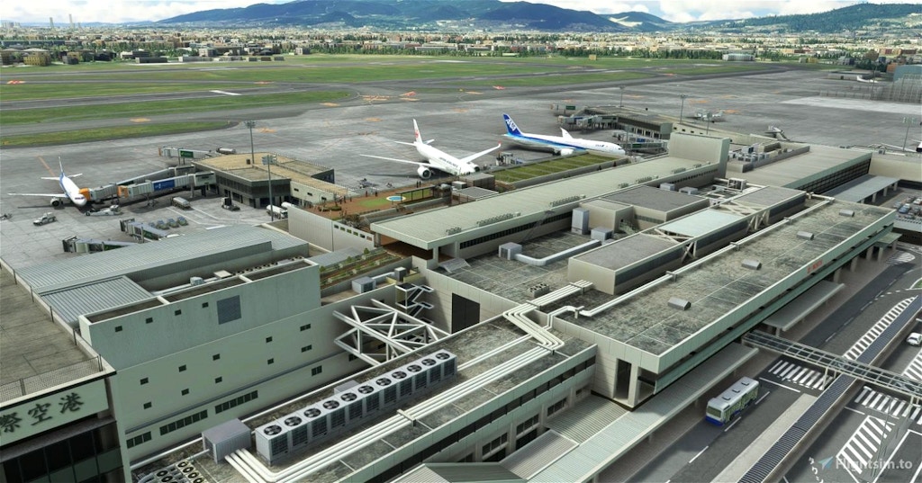 KADO_t Releases Osaka Intl. Airport Freeware