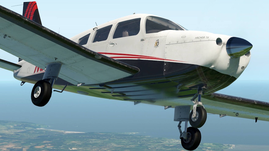 JustFlight Releases the PA-28-181 Archer TX/LX for X-Plane 11