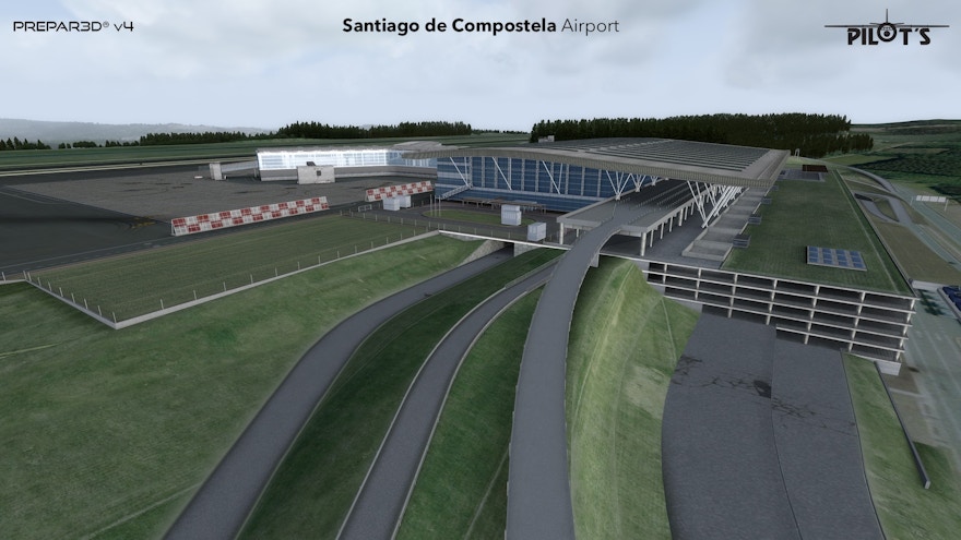 New Previews of PILOT’S Santiago De Compostela Airport (LEST)
