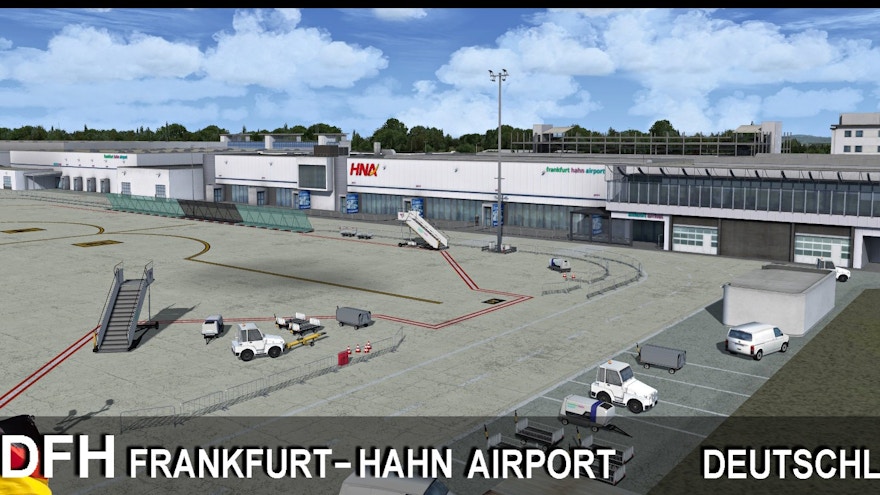 RFSceneryBuilding Releases Frankfurt-Hahn Airport