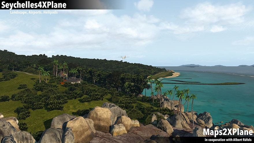 Maps2XPlane Seychelles XP Released for X-Plane 11
