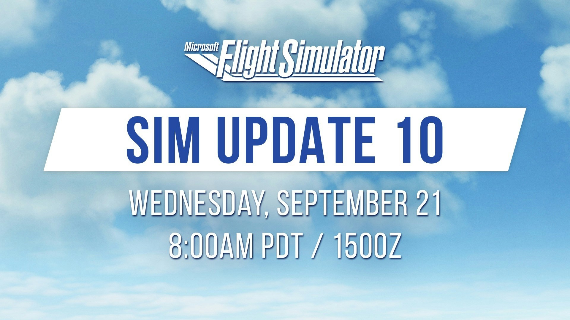 Sim Update 10 Releasing Tomorrow - FSElite