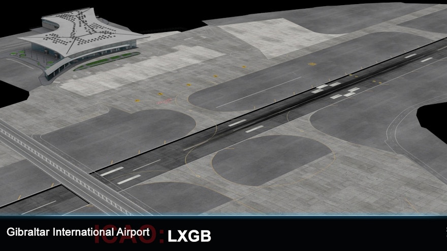 Further Previews of Skyline Simulations Gibraltar Airport