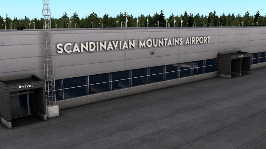 RunAwayBot and SkyTry Releases Scandinavian Mountains Airport for XPL