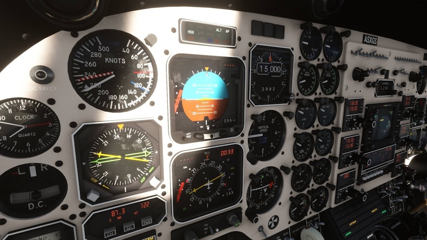Black Square releases King Air Steam Gauge Overhaul for MSFS
