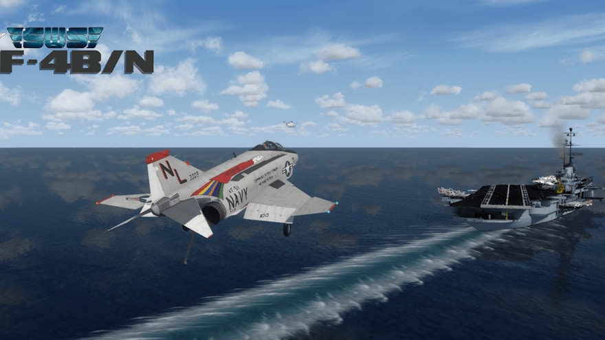 SimWorks Studios Releases F-4B/N Phantom II PBR for P3D
