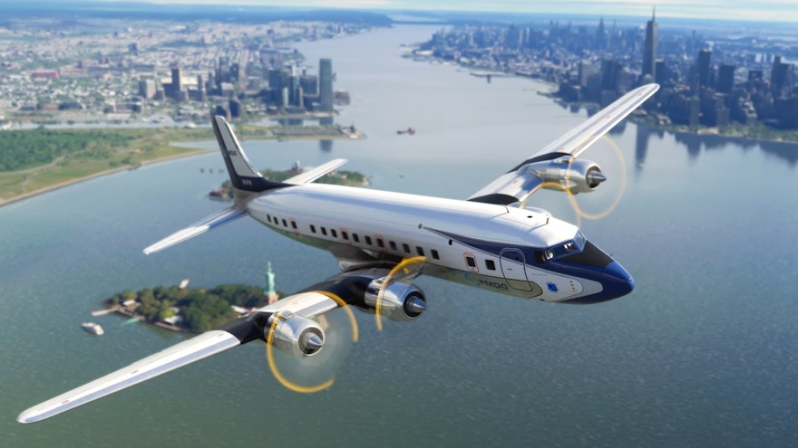 PMDG’s DC-6 Now Available Through the In-Sim Marketplace for PC and Xbox