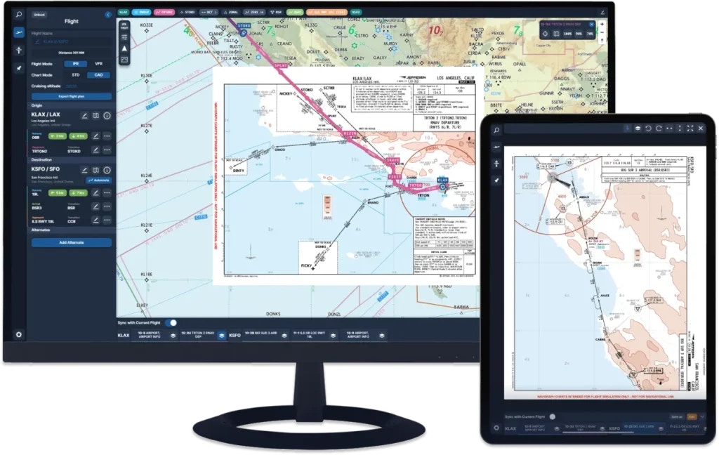 Navigraph Charts 8 Updated to v8.24.0 - FSElite