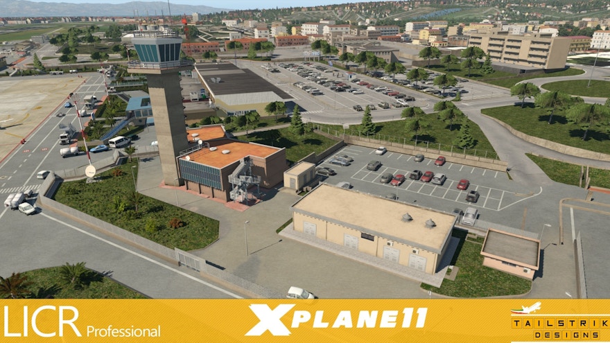 Tailstrike Designs Reggio Calabria Airport for X-Plane Previews