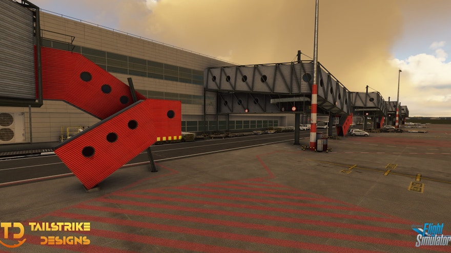 Tailstrike Designs Previews Prague Airport in MSFS