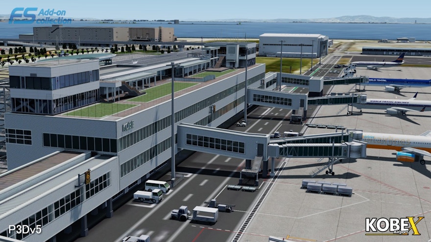 Technobrain Releases Kobe Airport for P3D