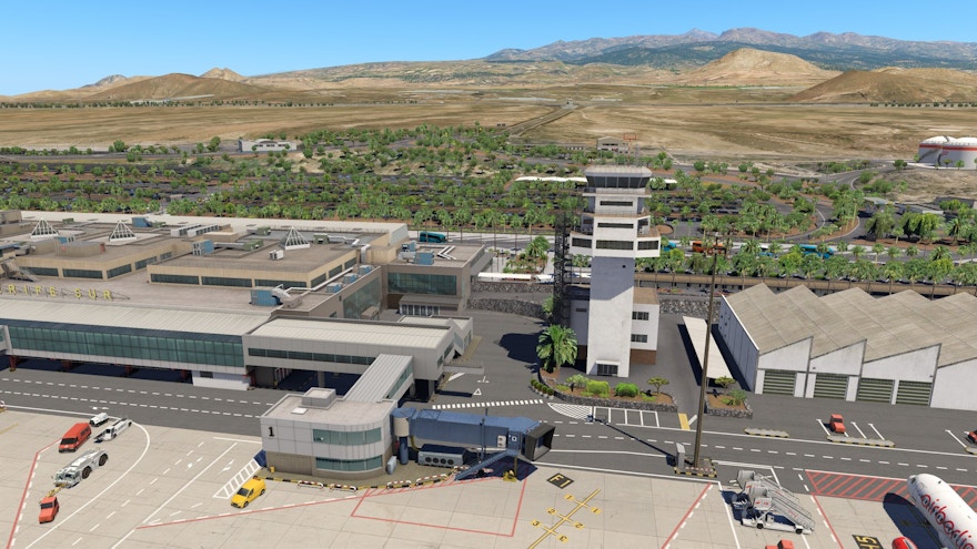 Further Previews of Tenerife South for X-Plane 11