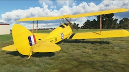Ant’s Airplanes Releases Tiger Moth for MSFS