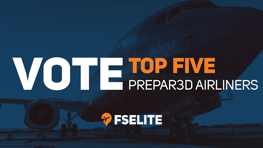 Vote On Your All-Time Top 5 Favorite Prepar3D Airliners