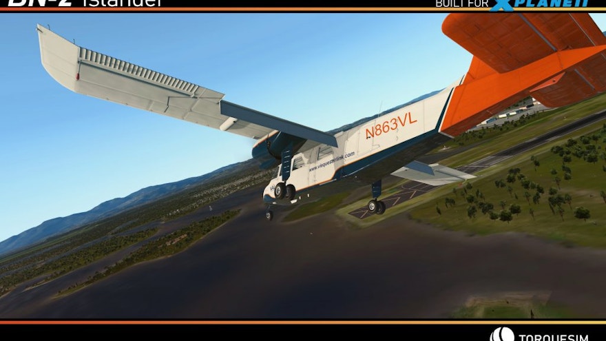 TorqueSim Releases BN-2 Islander on X-Plane 11