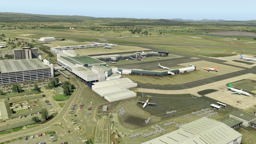 UK2000 Scenery Announces Glasgow Xtreme X-Plane Edition, Coming August 3rd