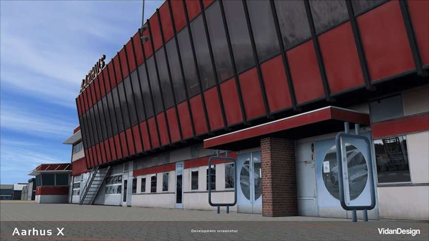 Vidan Design Drops New Previews of Aarhus Airport (EKAH)