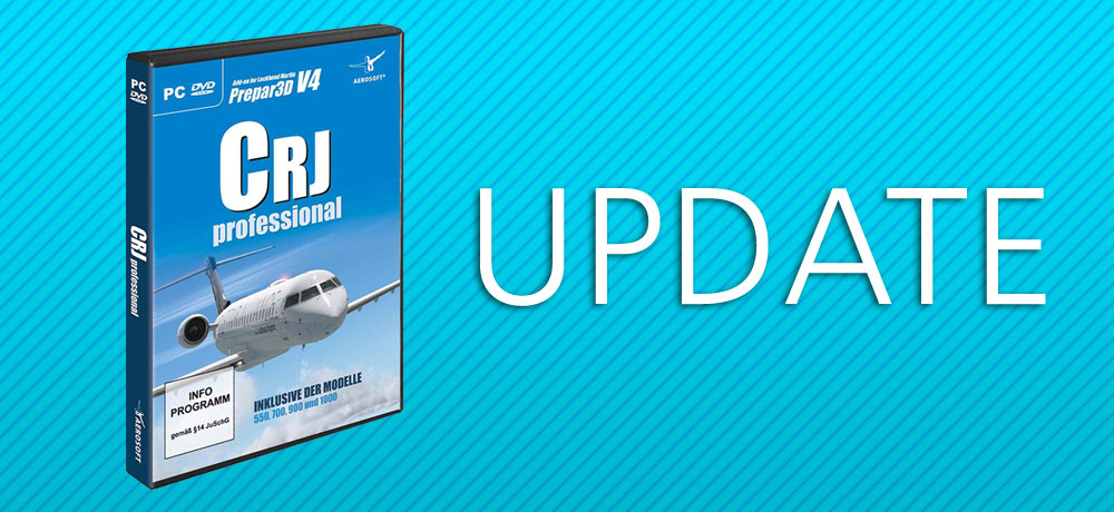 Aerosoft updates CRJ Professional to version 2.4.0.0 - FSElite