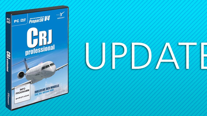 Aerosoft updates CRJ Professional to version 2.4.0.0