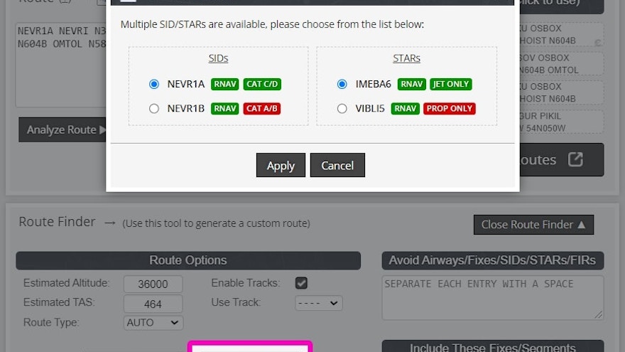 SimBrief and Navigraph Updates Website and Data
