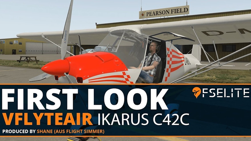 vFlyteAir Simulations IKARUS C42C: The FSElite First Look