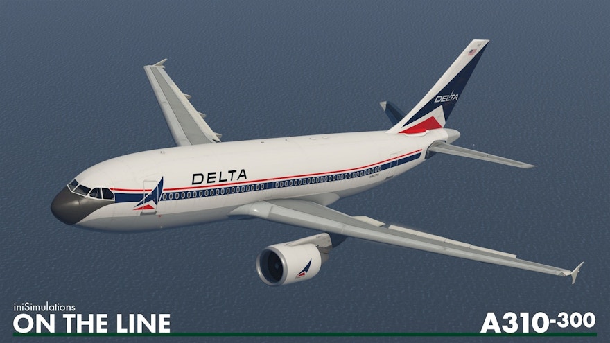 iniSimulations A310-300 Receives a Small Update to V1.11