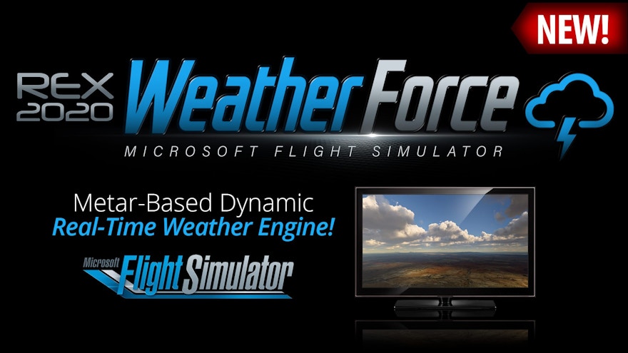 REX Announces Weather Force 2020 For Microsoft Flight Simulator