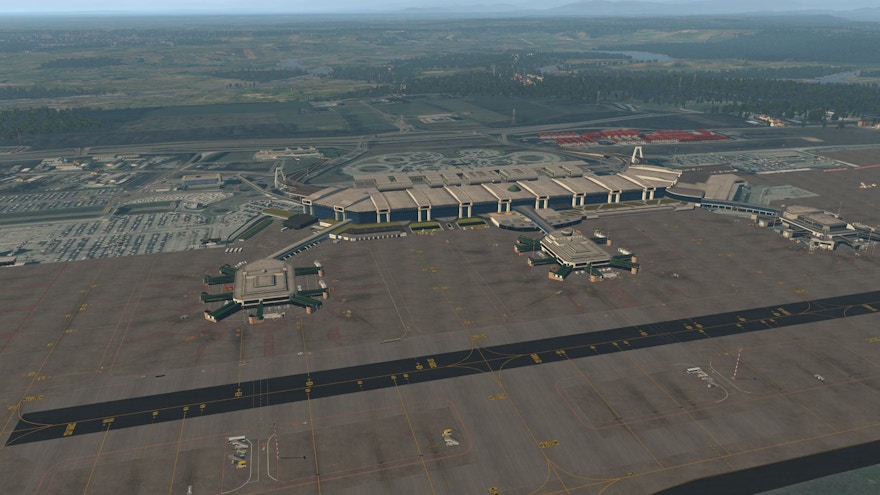 First Previews of Windsock Simulations Milan Malpensa in X-Plane 11