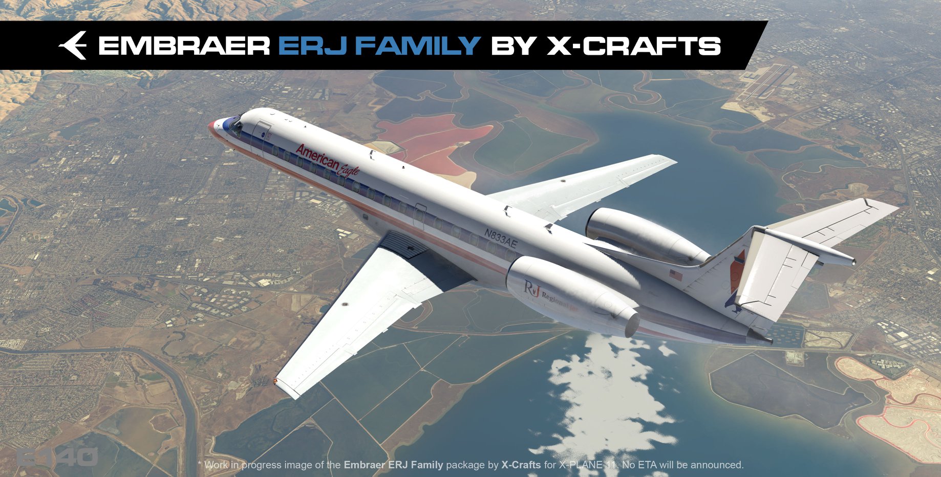 XCrafts Embraer ERJ Family Updated to Version 1.1.2 FSElite