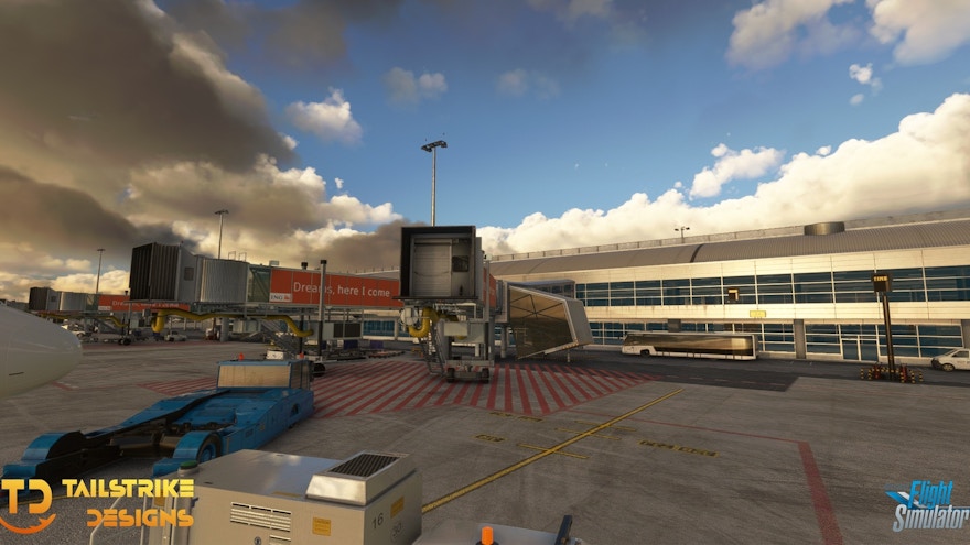 Further Previews of Tailstrike Designs Prague Airport for MSFS