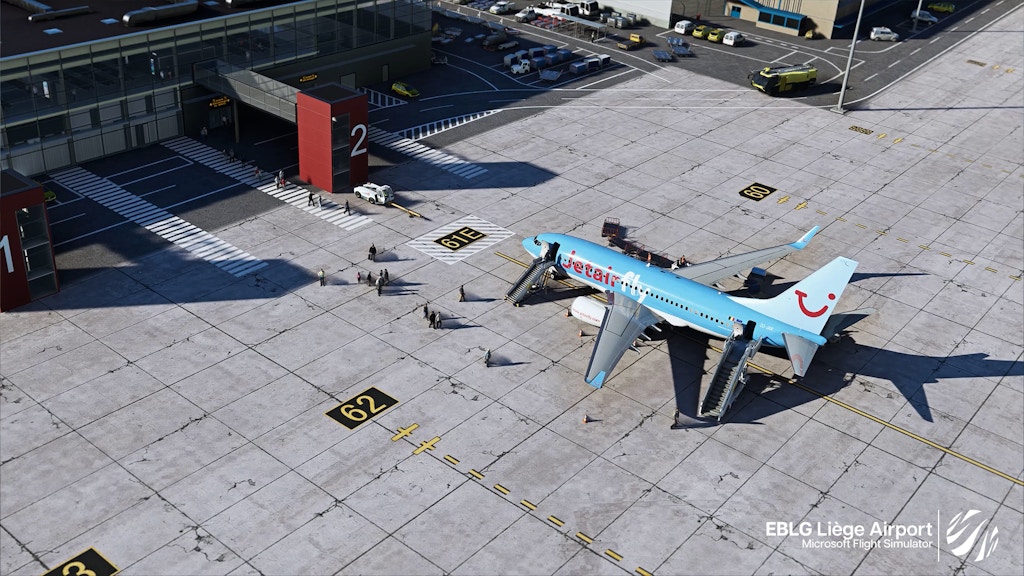 M'M Simulations Releases Liège Airport
