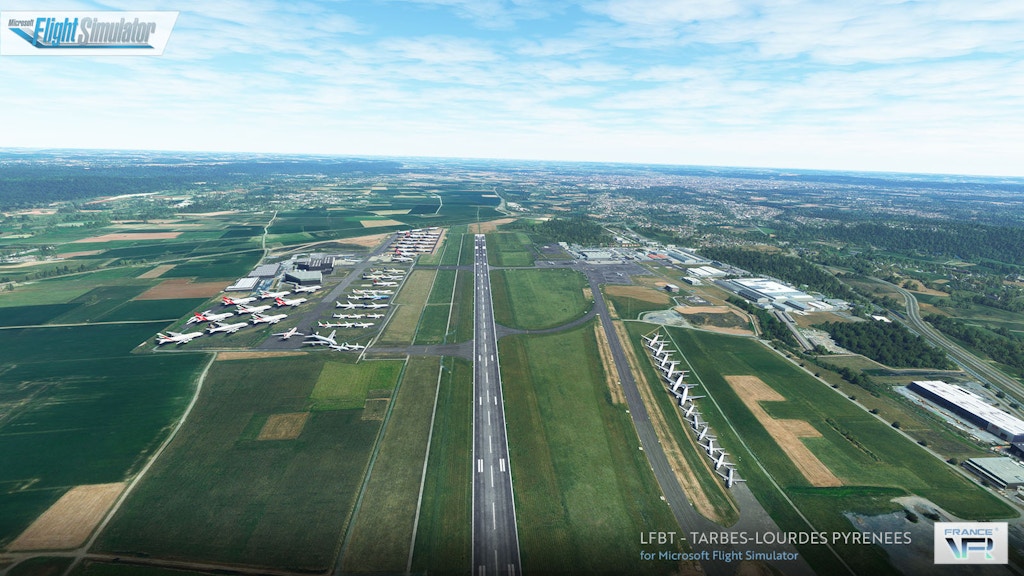 France VFR Releases Tarbes-Lourdes Pyrenees Airport