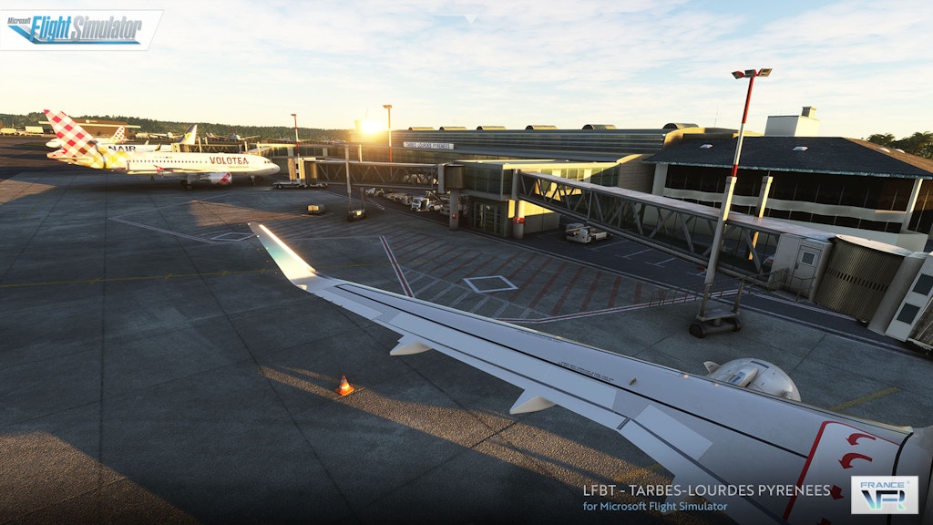 France VFR Releases Tarbes-Lourdes Pyrenees Airport