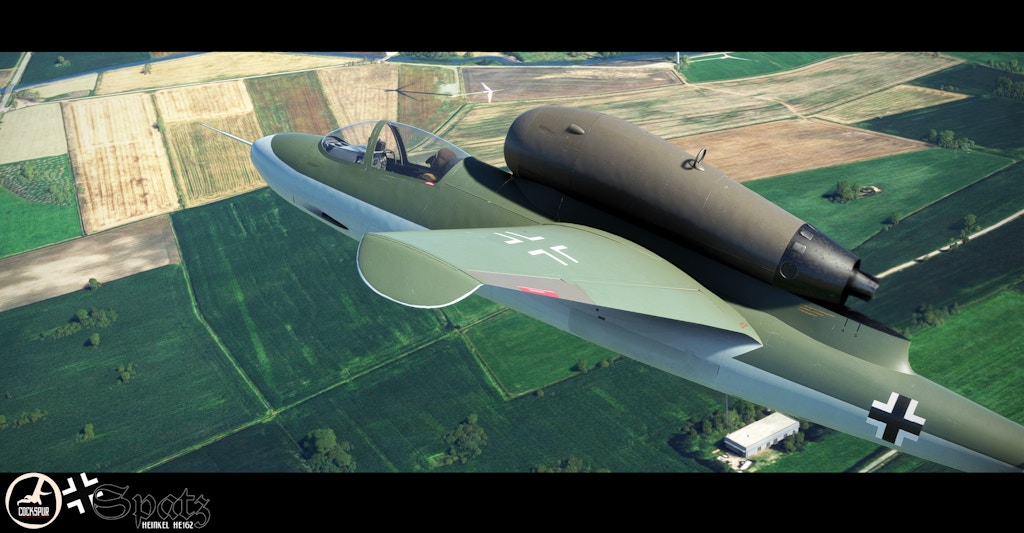 Cockspur Announces He-162 "Spatz" for MSFS