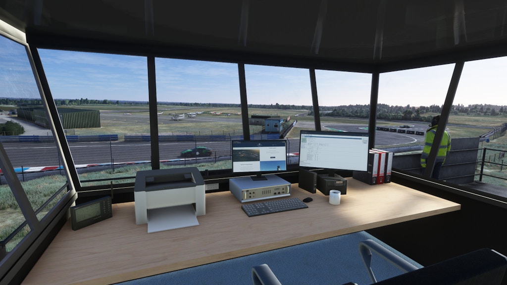 Burning Blue Design Releases Thruxton Aerodrome and Race Circuit for MSFS