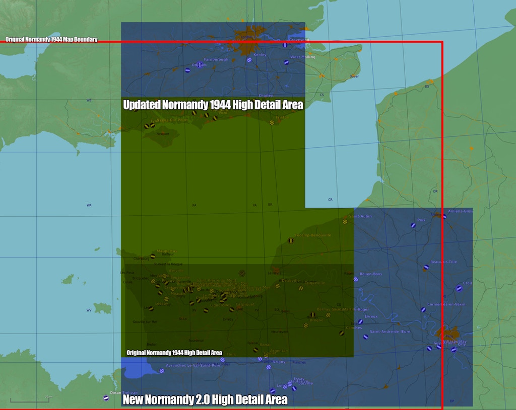 Eagle Dynamics Releases DCS: Normandy 2.0 Map