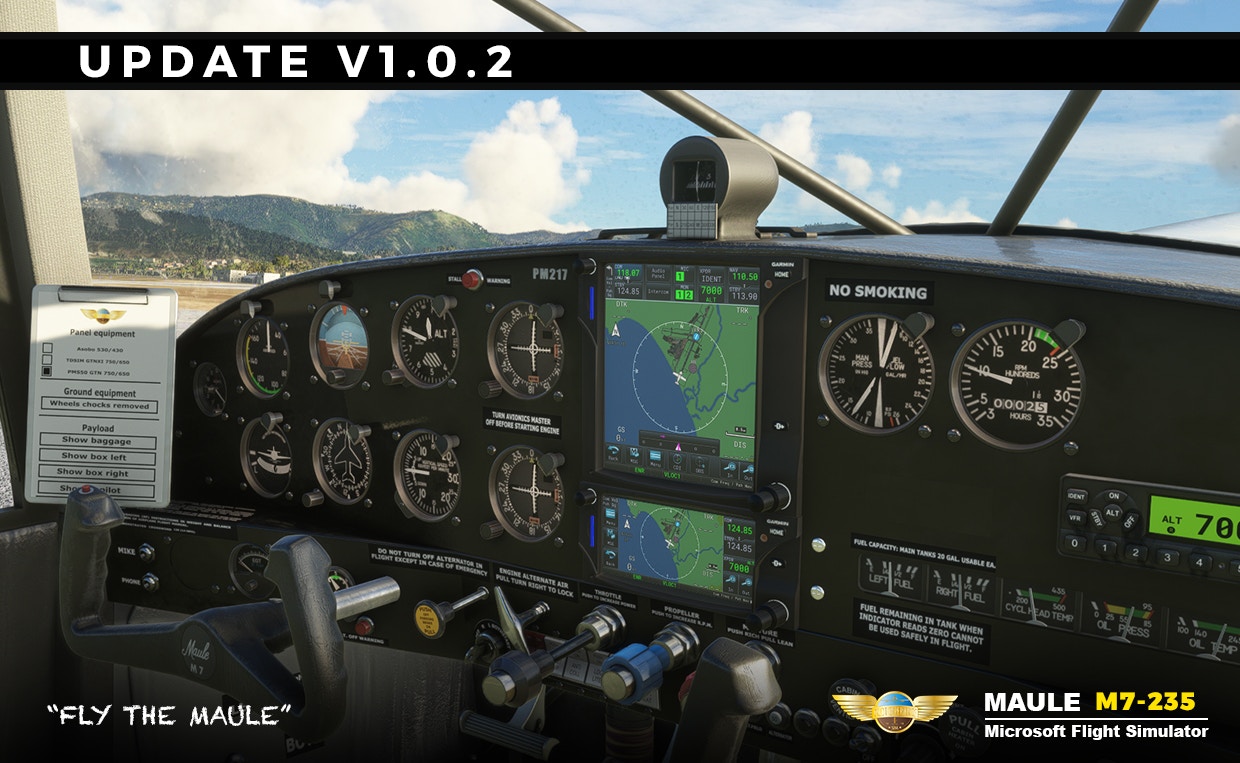 Maule M7-235 Updated to v1.0.2