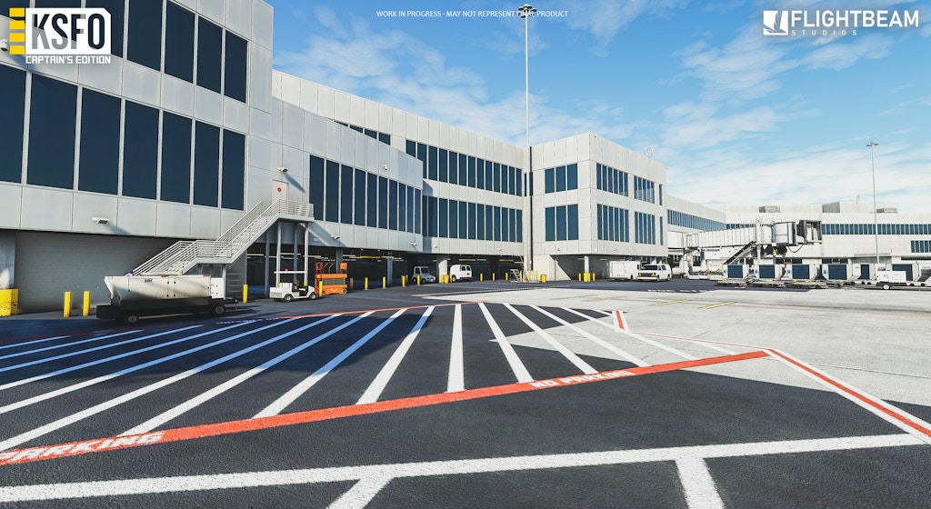 New Flightbeam KSFO Terminal Previews