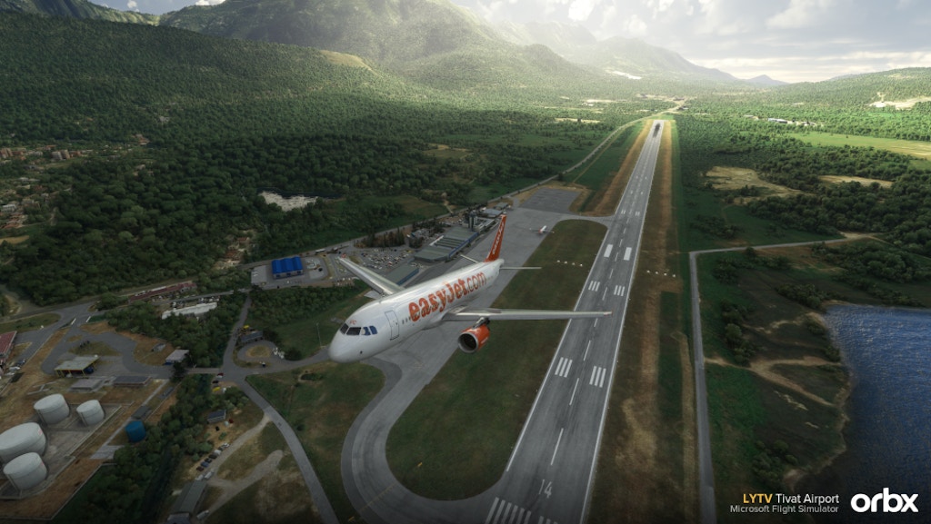 Orbx Announces Tivat Airport for MSFS